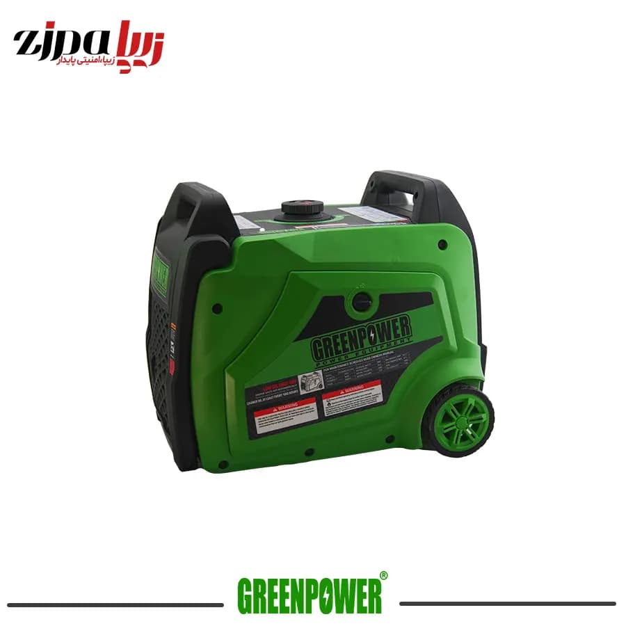 موتور برق گازسوز cc 3800RI-NG/LPG گرین پاور ریموت دار سایلنت — تصویر ۲