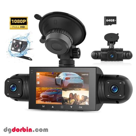 دوربین ثبت وقایع خودرو 4 لنزه blackbox — تصویر ۴