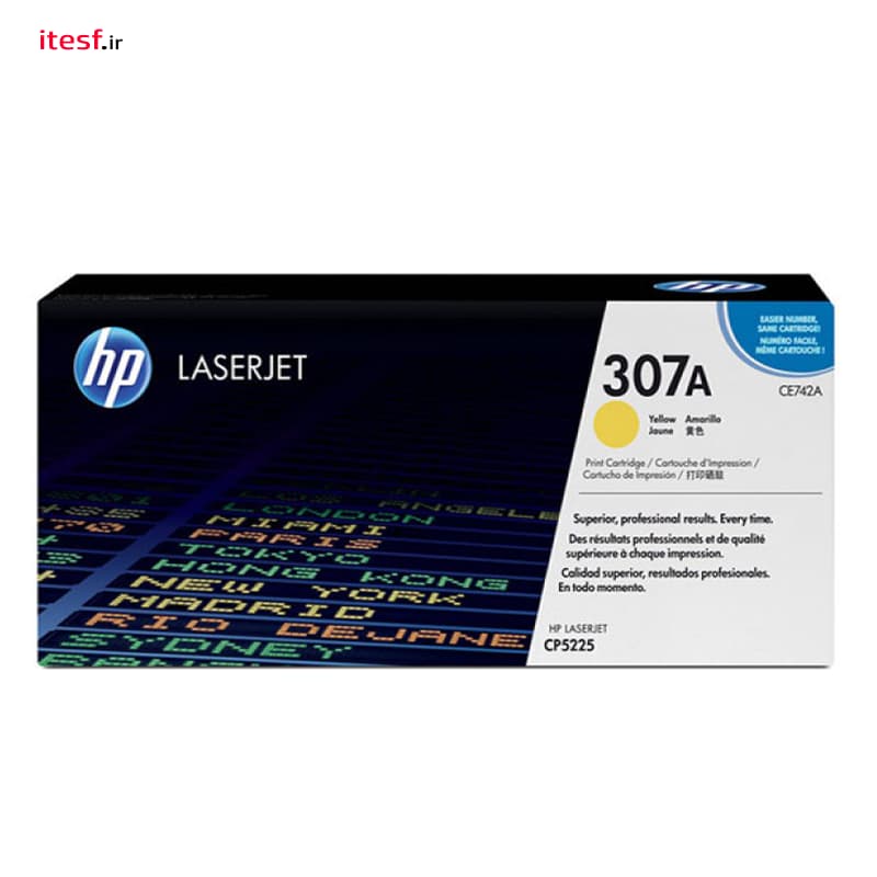کارتریج لیزری اچ پی HP 307A | رنگ زرد — تصویر ۳