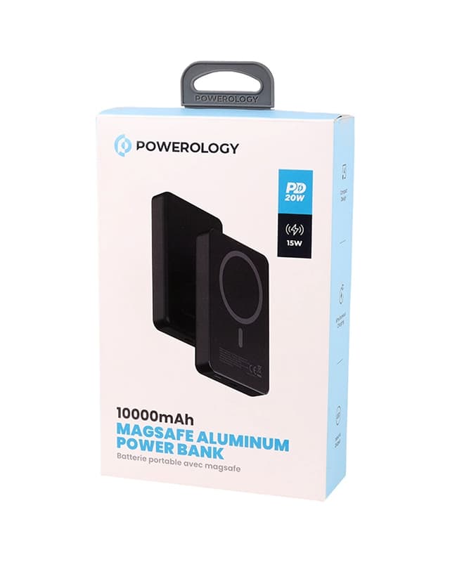 پاوربانک وایرلس 10000 میلی آمپر پاورولوژی Powerology 10000 mAh Magsafe Powerbank PPBCHA34 — تصویر ۵