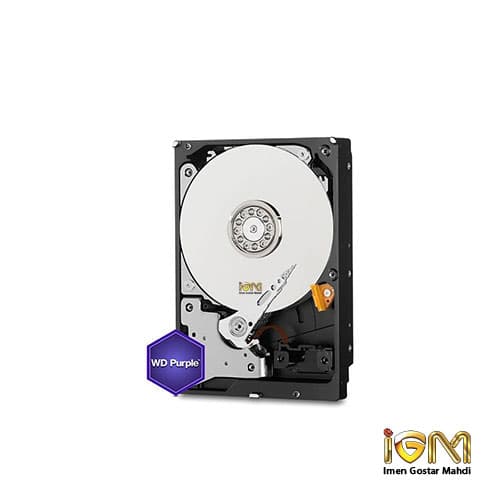 هارد 2ترابایت اورجینال Purple-WD20PURZ گارانتی اصلی حامی — تصویر ۶