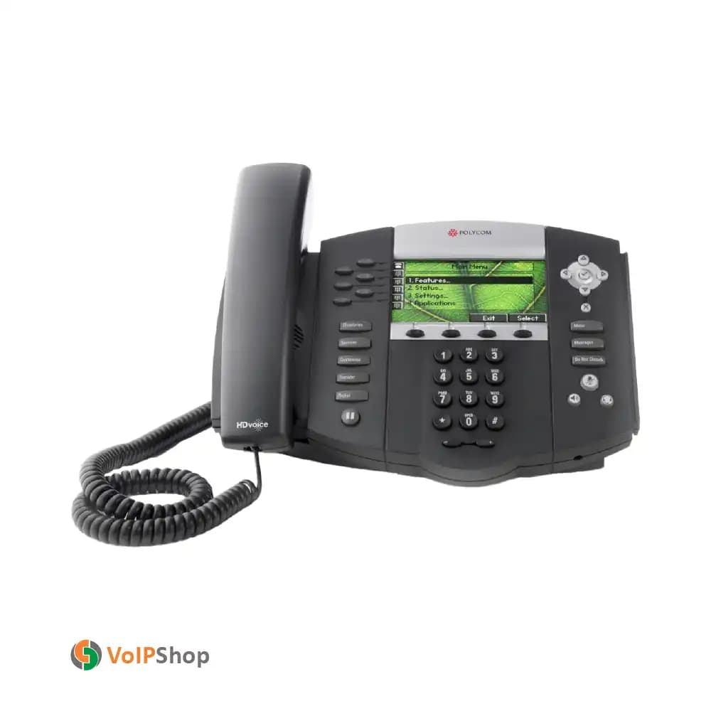 Polycom SoundPoint 670 پلیکام — تصویر ۳