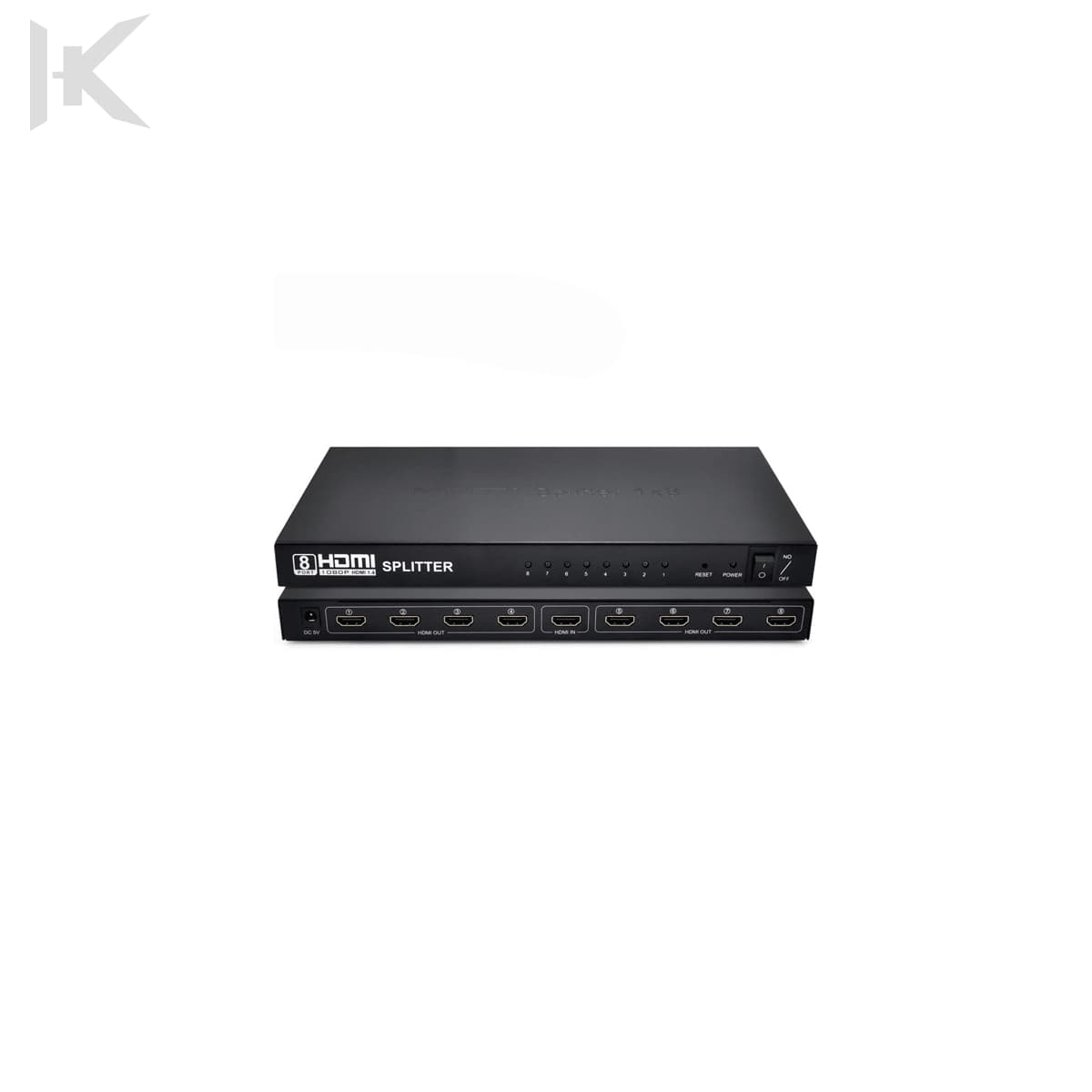 اسپیلیتر تصویر 1 به 8 اچ دی ام آی | splitter hdmi 1 to 8 v-net