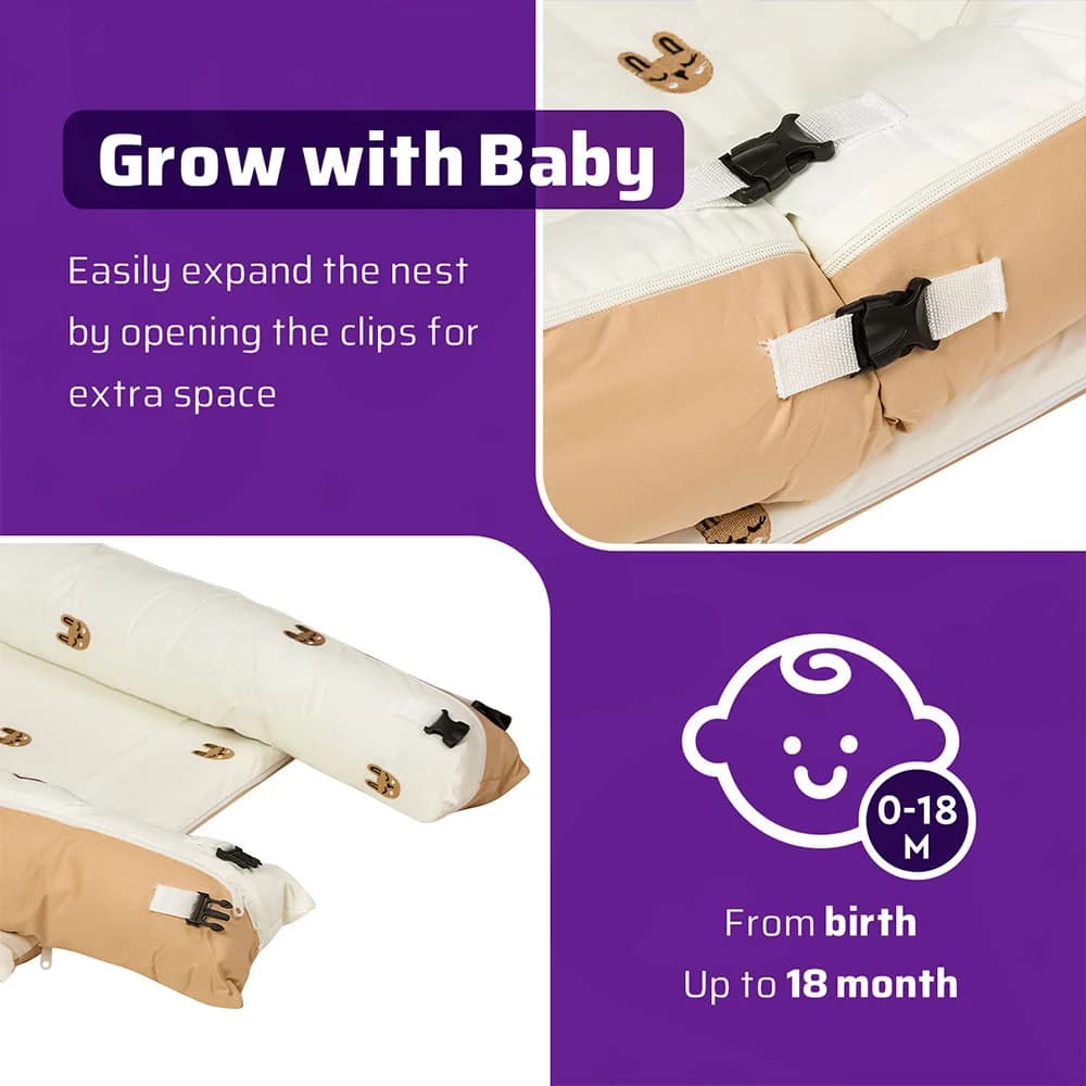 تشک گارددار الن بیبی Elen Baby طرح خرگوش — تصویر ۵