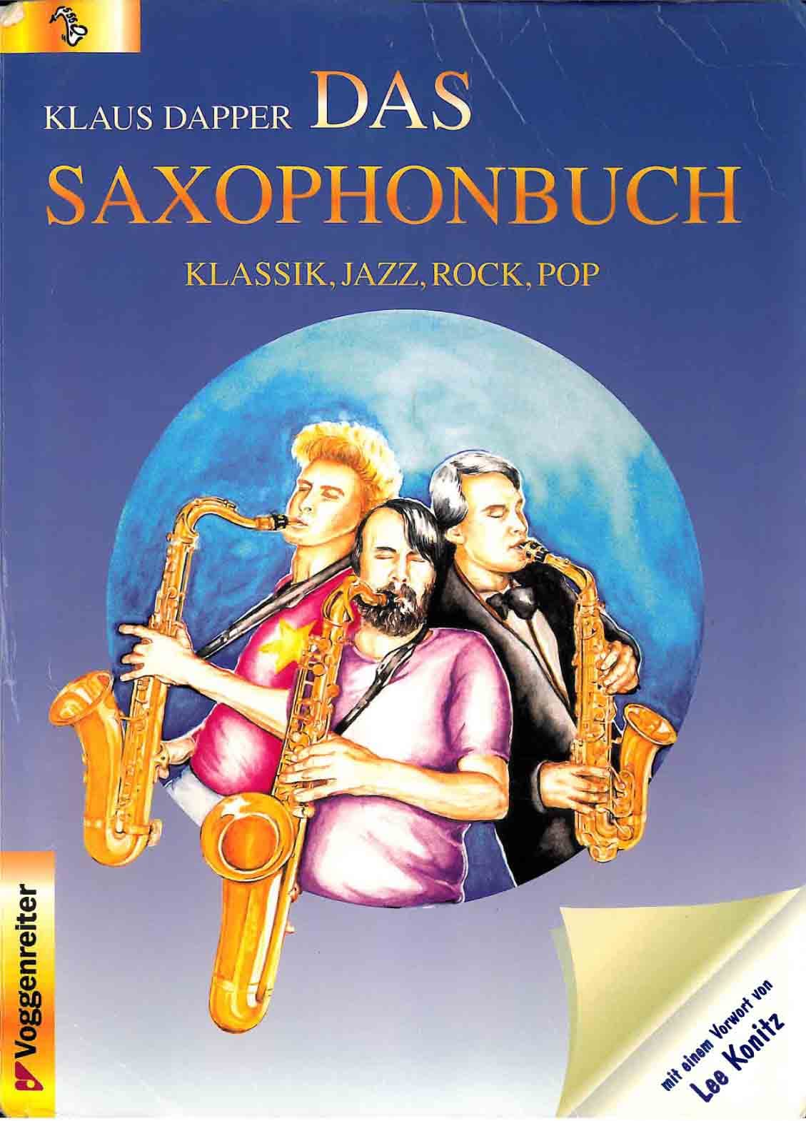 دانلود کتاب آموزش ساکسیفون CD + PDF | Klaus Dapper-Das Saxophon
