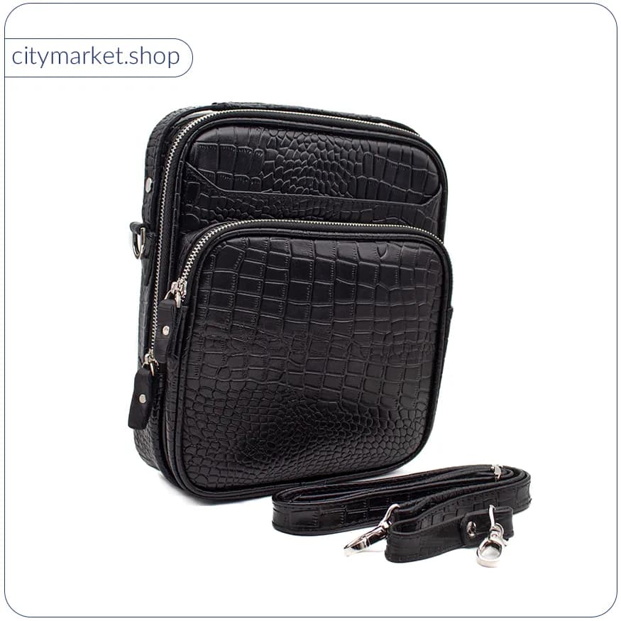 کیف نیم اداری چرم مدل B110K — تصویر ۵
