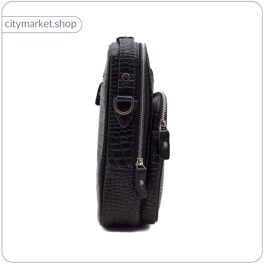 کیف نیم اداری چرم مدل B110K — تصویر ۶