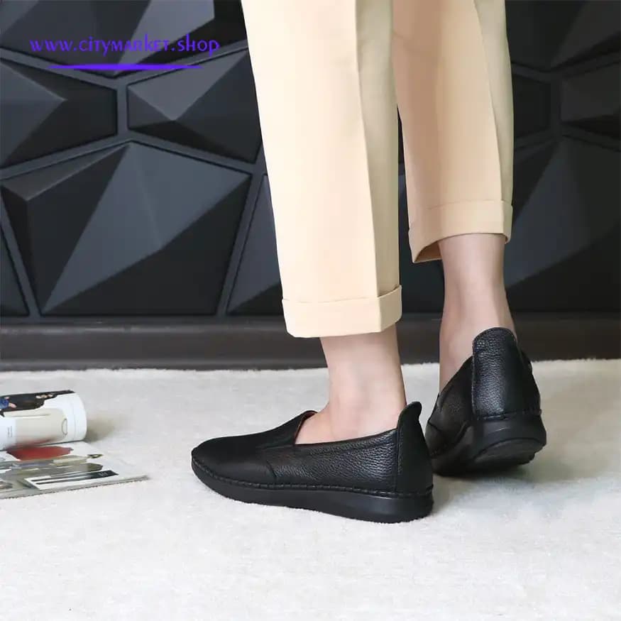 کفش راحتی زنانه ساتین مدل B22 — تصویر ۱۱