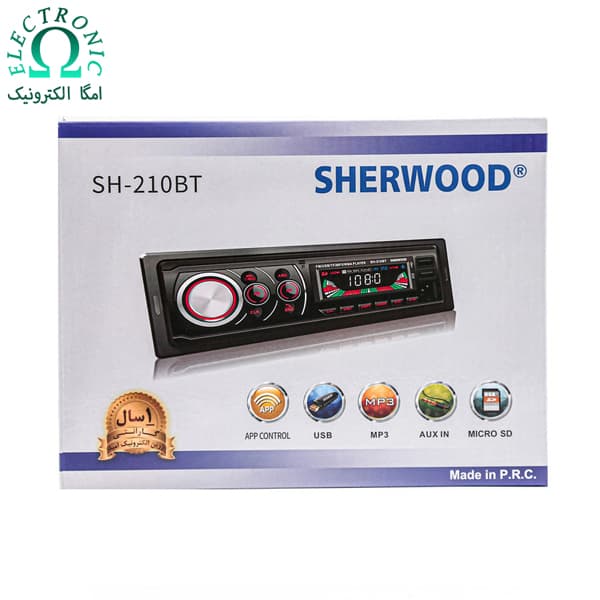 پخش صوتی خودرو برند شروود مدل SHERWOOD SH-210BT — تصویر ۴
