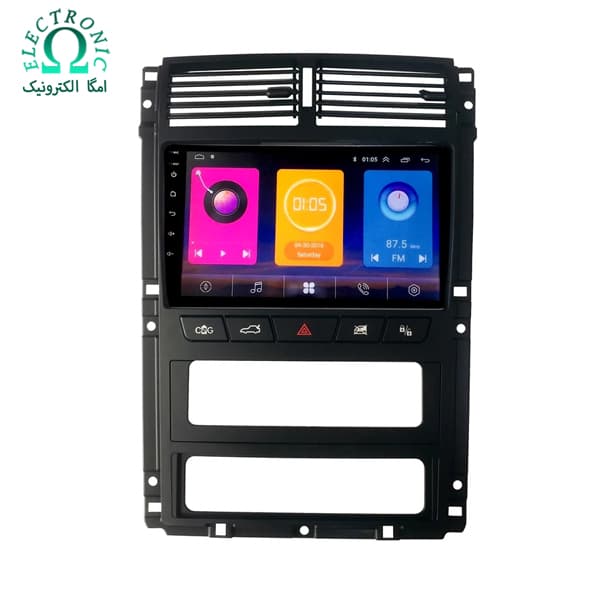 مانیتور اندروید فابریک پژو 405 مدل P170