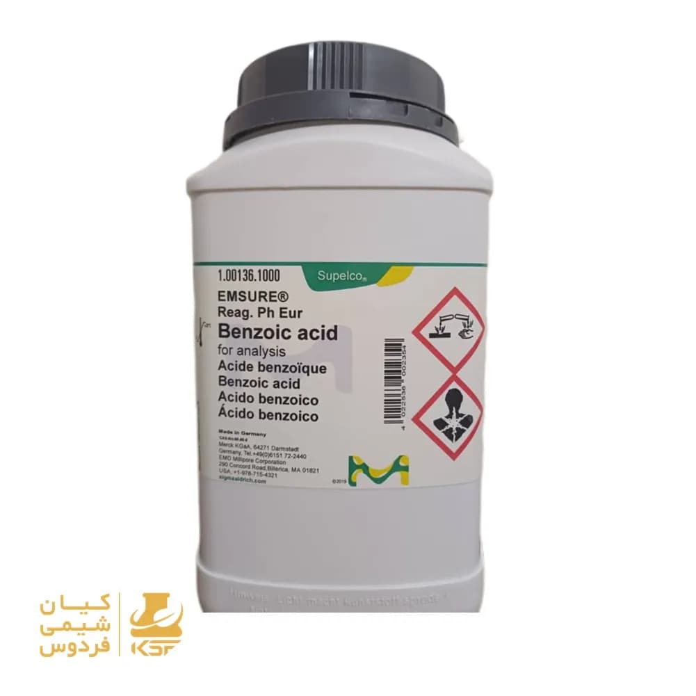 بنزوئیک اسید مرک | Benzoic Acid | کد 100136 — تصویر ۲
