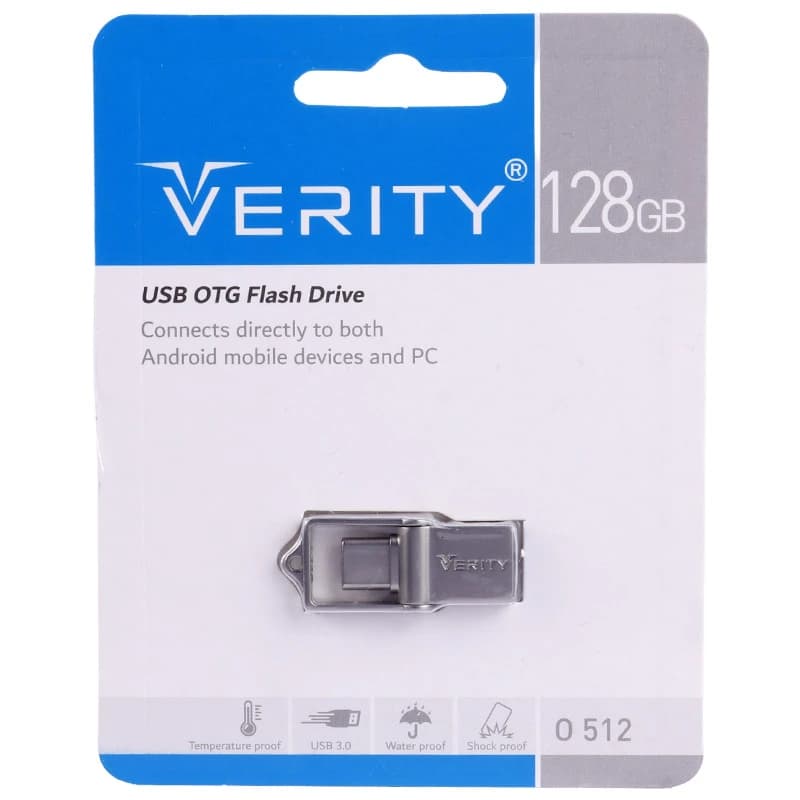 فلش مموری 128 گیگابایت وریتی مدل O512 با رابط USB 3 — تصویر ۸