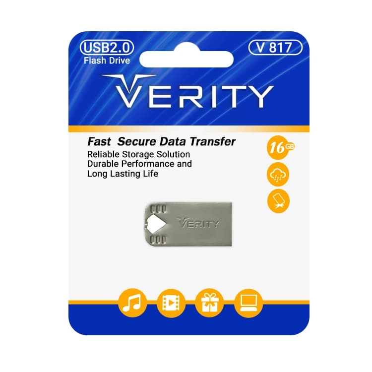 فلش مموری وریتی مدل V817 ظرفیت ۱۶ گیگابایت USB 2 — تصویر ۳