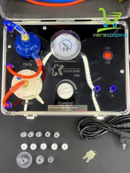 میکرودرم ابریژن 85 پاسکال چمدونی مدل Star Max Beauty — تصویر ۲