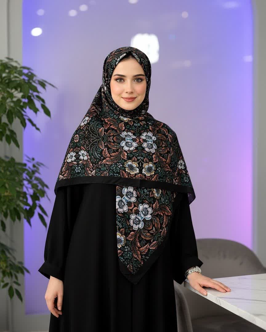 روسری نخی قواره 140 کد Tak058
