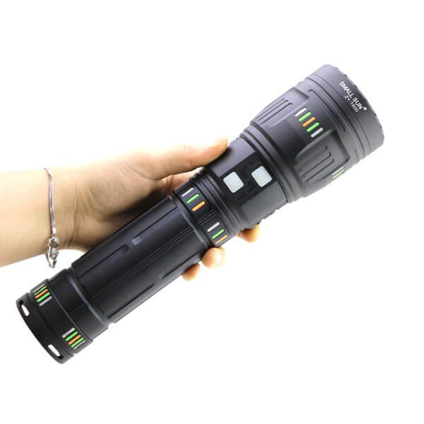 چراغ قوه شکاری 19200 mAh _ زوم دار ( تلسکوپی ) — تصویر ۱۰