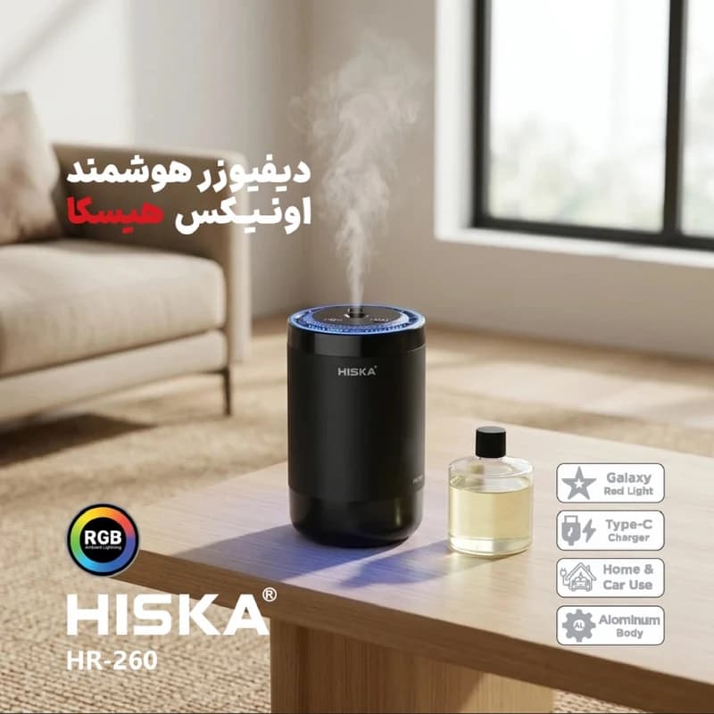 خوشبوکننده خودرو هیسکا مدل HR-260 با رایحه Perfume حجم 50 میلی لیتر — تصویر ۱۱
