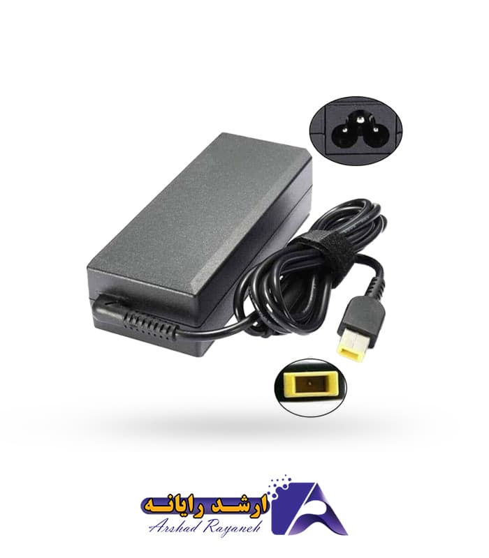 شارژر لپ تاپ لنوو ۲۰ ولت ۴.۵ آمپر سر USB — تصویر ۶