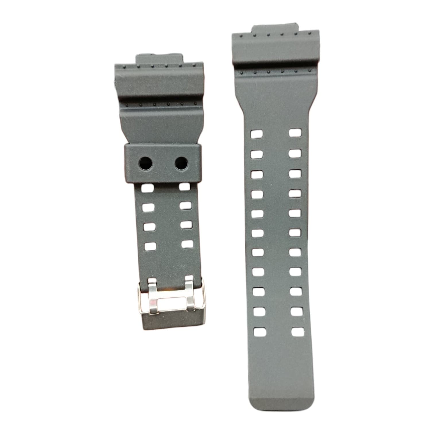 بند رابر کاسیو مشکی مات مناسب CASIO G8900, GA100, GA110, GA120, GA150, GA200, GA300, GD100, GD110, GD120, GLS100, GLS8900, GR8900, GW8900 — تصویر ۲