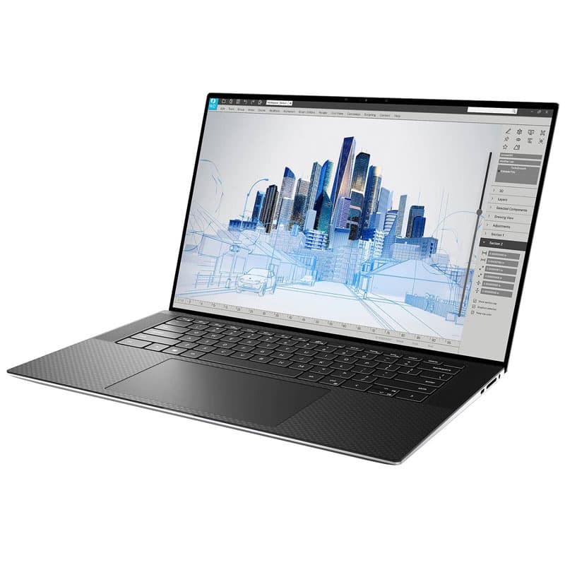 لپتاپ Dell Precision 5560 استوک — i9 / 16GB / 512GB / لمسی + اینچ 15.6 — تصویر ۲