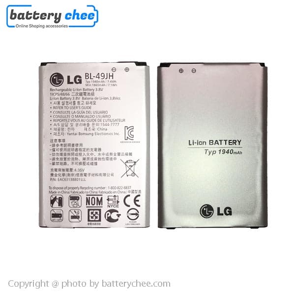 باتری گوشی ال جی LG K4 2016 – BL-49JH — تصویر ۴