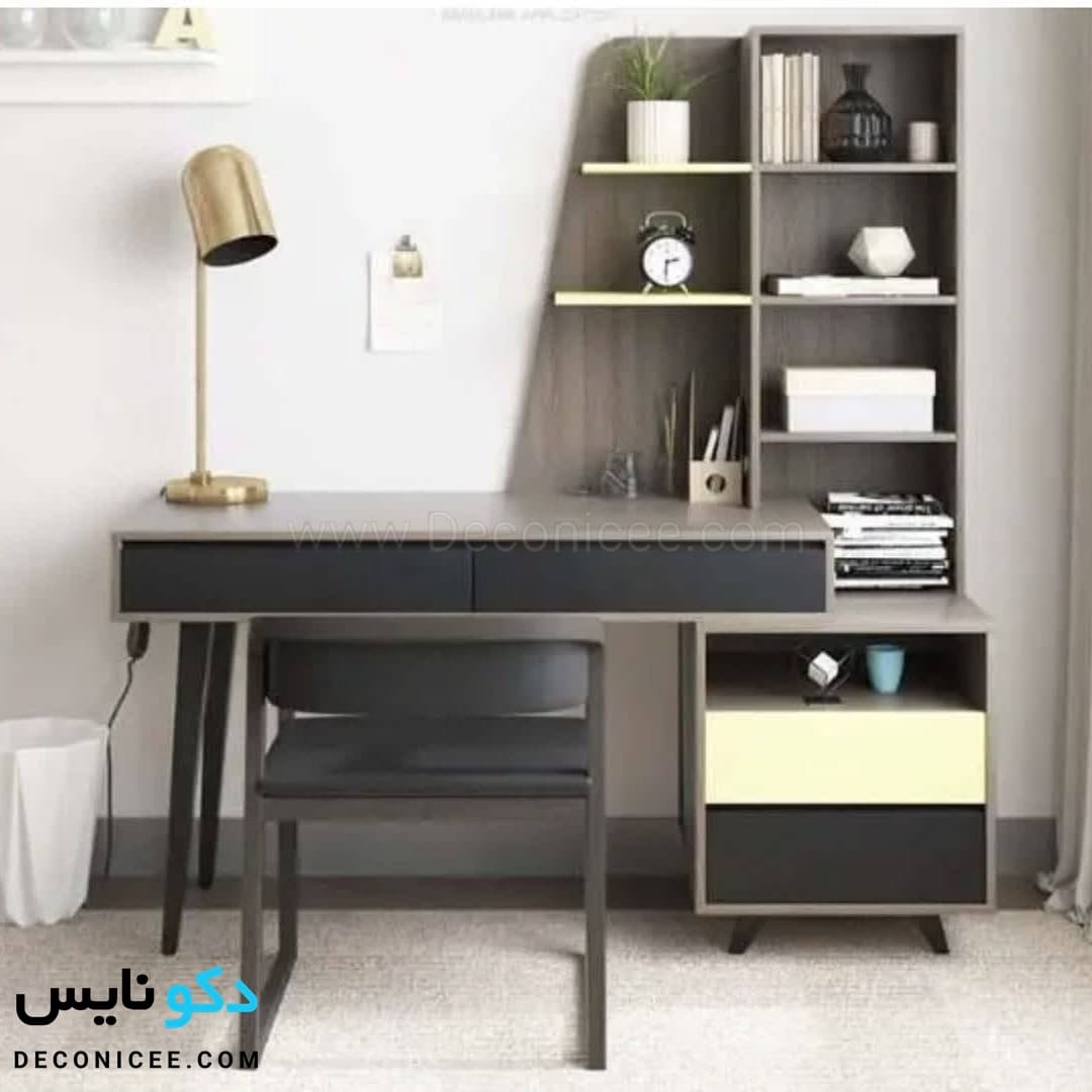 میز تحریر، کامپیوتر و کتابخانهدار مدرن مدل MT133 — تصویر ۵