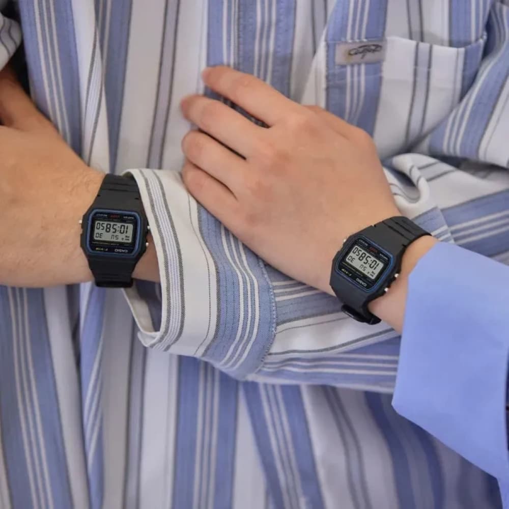 ساعت مچی اورجینال مردانه و زنانه کاسیو Casio مدل F91W-1DG — تصویر ۵