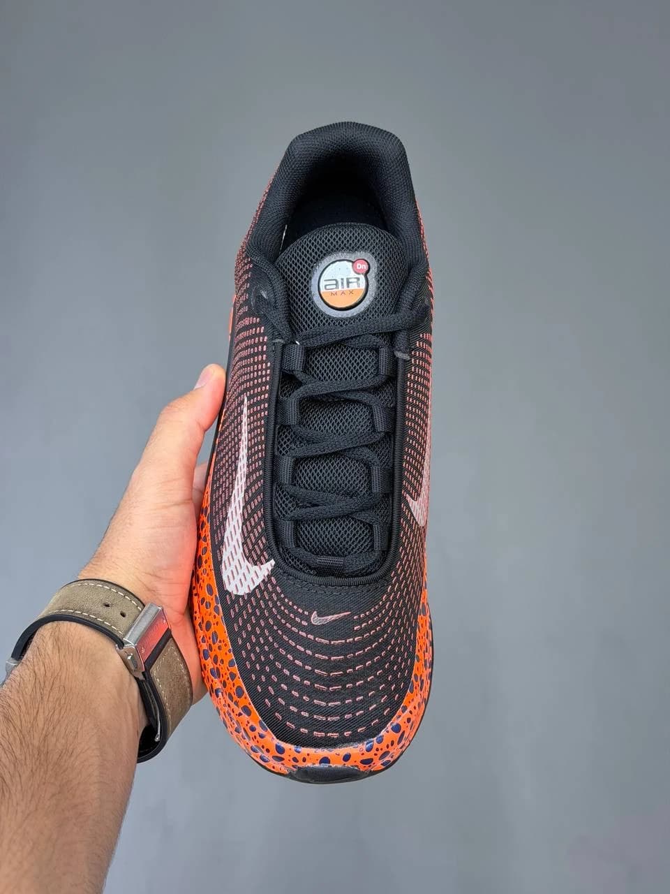 کتونی نایک ایرمکس دی ان نارنجی مشکی Nike Air Max Dn Orange Black — تصویر ۲