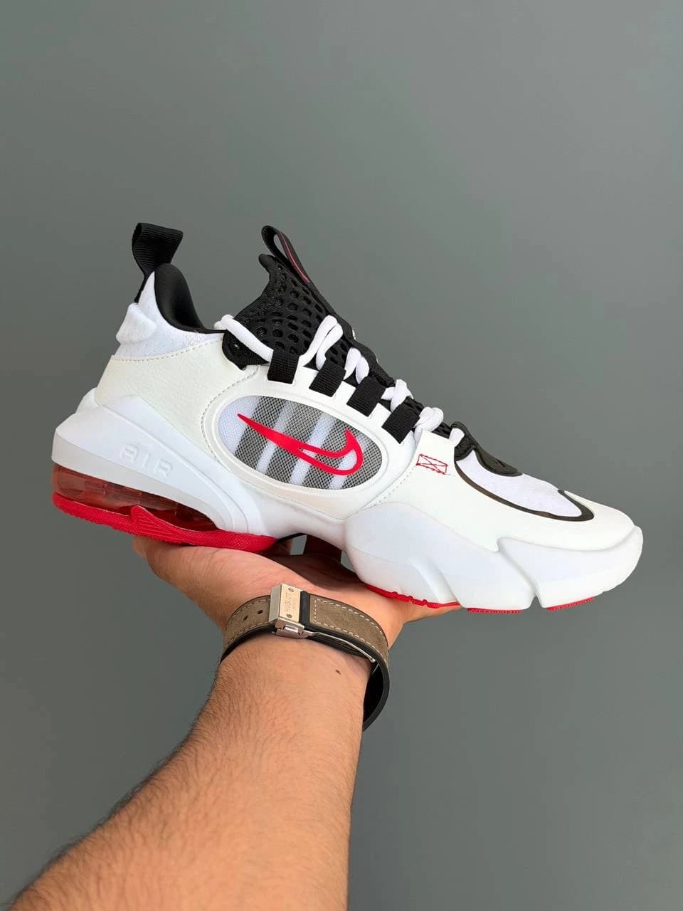 کتونی نایک ایرمکس آلفا ساواج 2 سفید مشکی Nike Air Max Allpha Savage 2 White Black — تصویر ۸