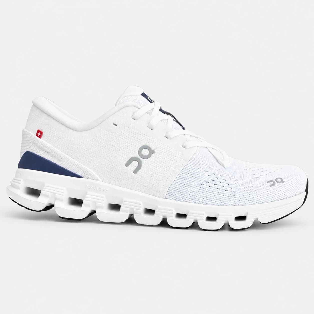 کتونی آن رانینگ کلود ایکس 4 سفید آبی On Running Cloud X4 White Blue — تصویر ۷