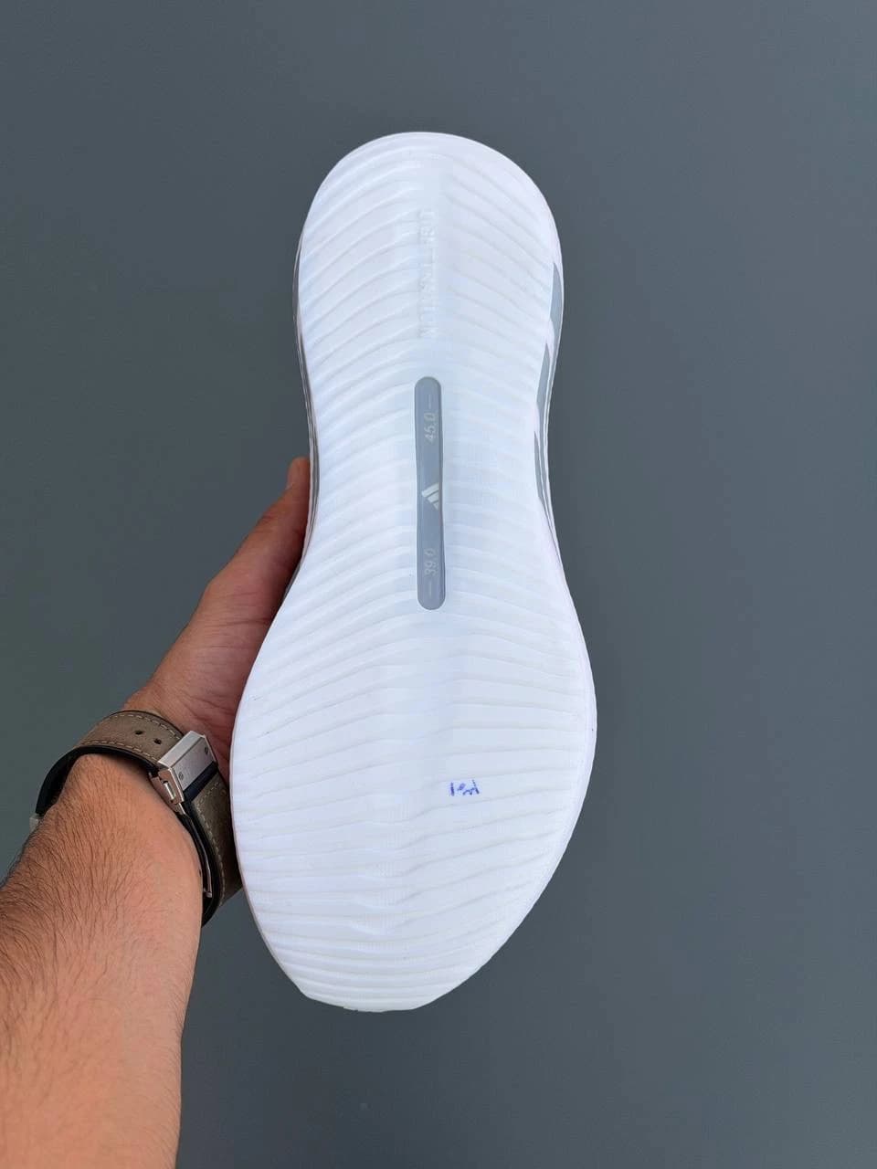 کتونی آدیداس هایپربوست ادج سفید نقره ای Adidas Hyperboost Edge Silver White — تصویر ۱۱