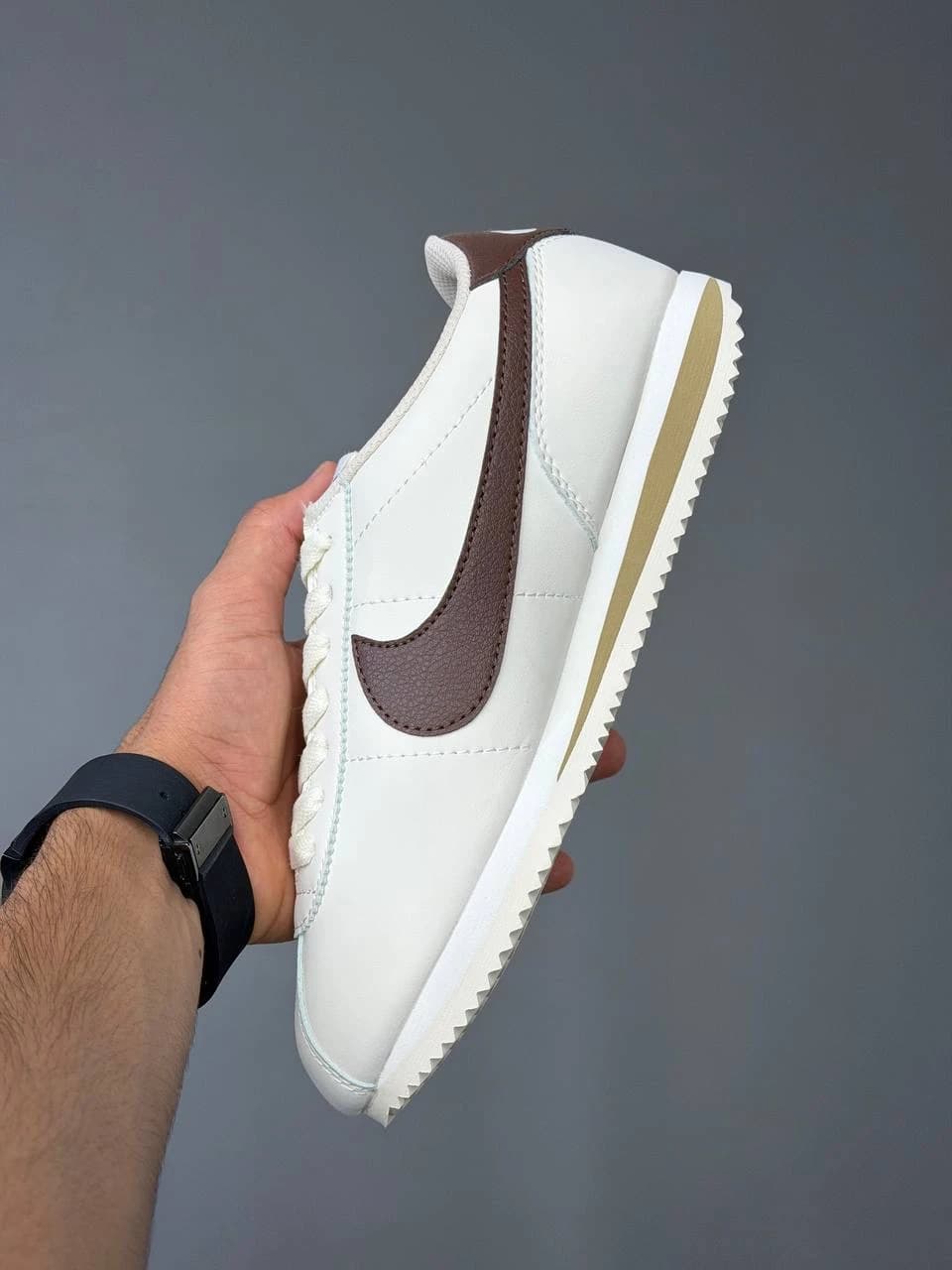 کتونی نایک کورتز کرم قهوه ای Nike Cortez Cream Brown — تصویر ۱۰