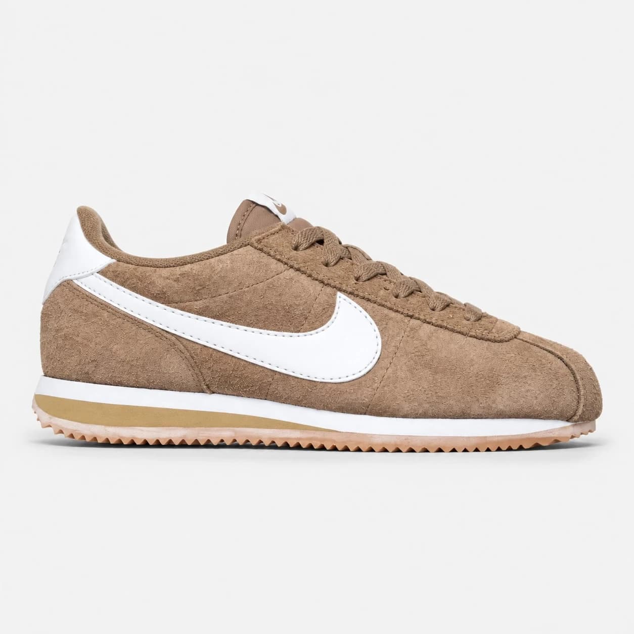 کتونی نایک کورتز قهوه ای سفید Nike Cortez Brown White — تصویر ۷