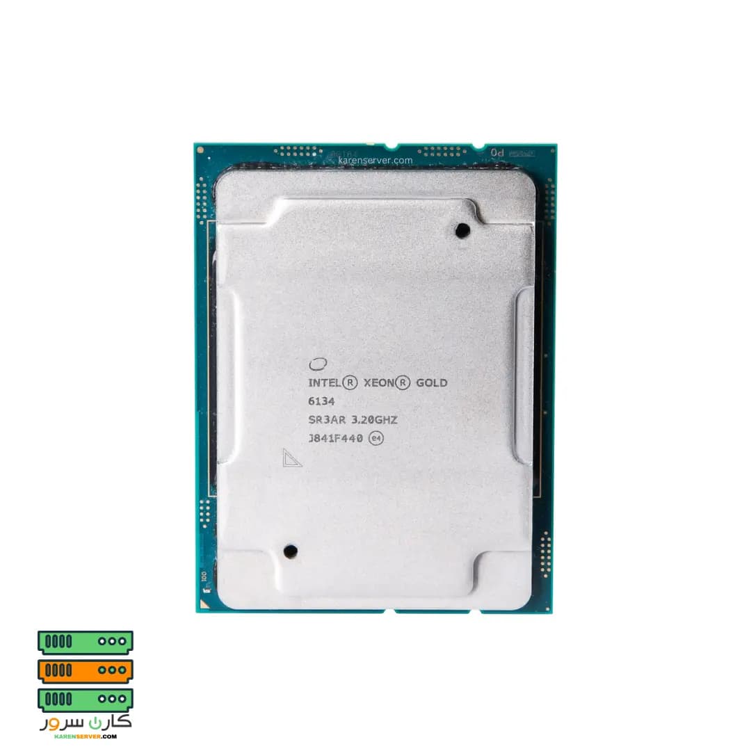 سی پی یو سرور Intel Xeon Gold 6134 Processor — تصویر ۲