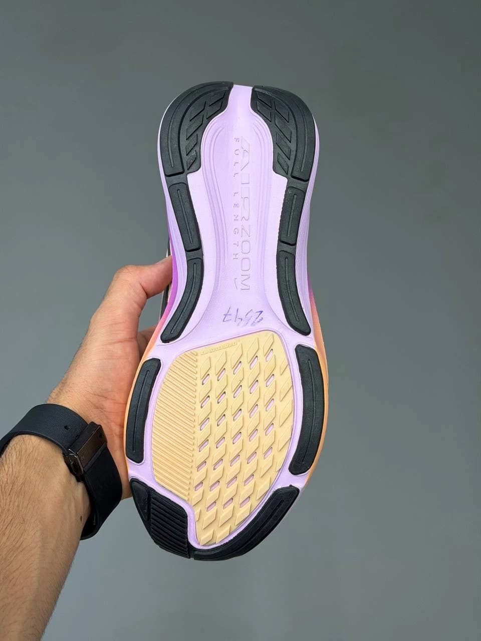 کتونی نایک پگاسوس 42 نارنجی بنفش Nike Pegasus 42 Pruple Orange — تصویر ۱۱