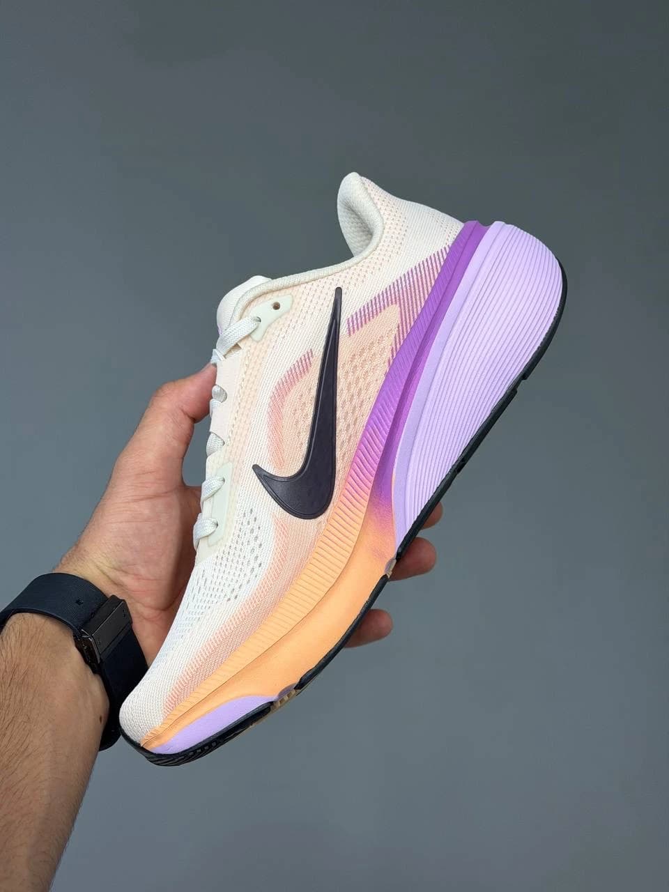 کتونی نایک پگاسوس 42 نارنجی بنفش Nike Pegasus 42 Pruple Orange — تصویر ۴