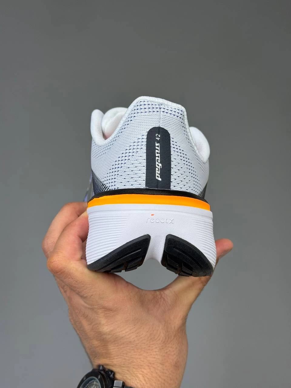 کتونی نایک پگاسوس 42 سفید بنفش نارنجی Nike Pegasus 42 White Purple Orange — تصویر ۱۱