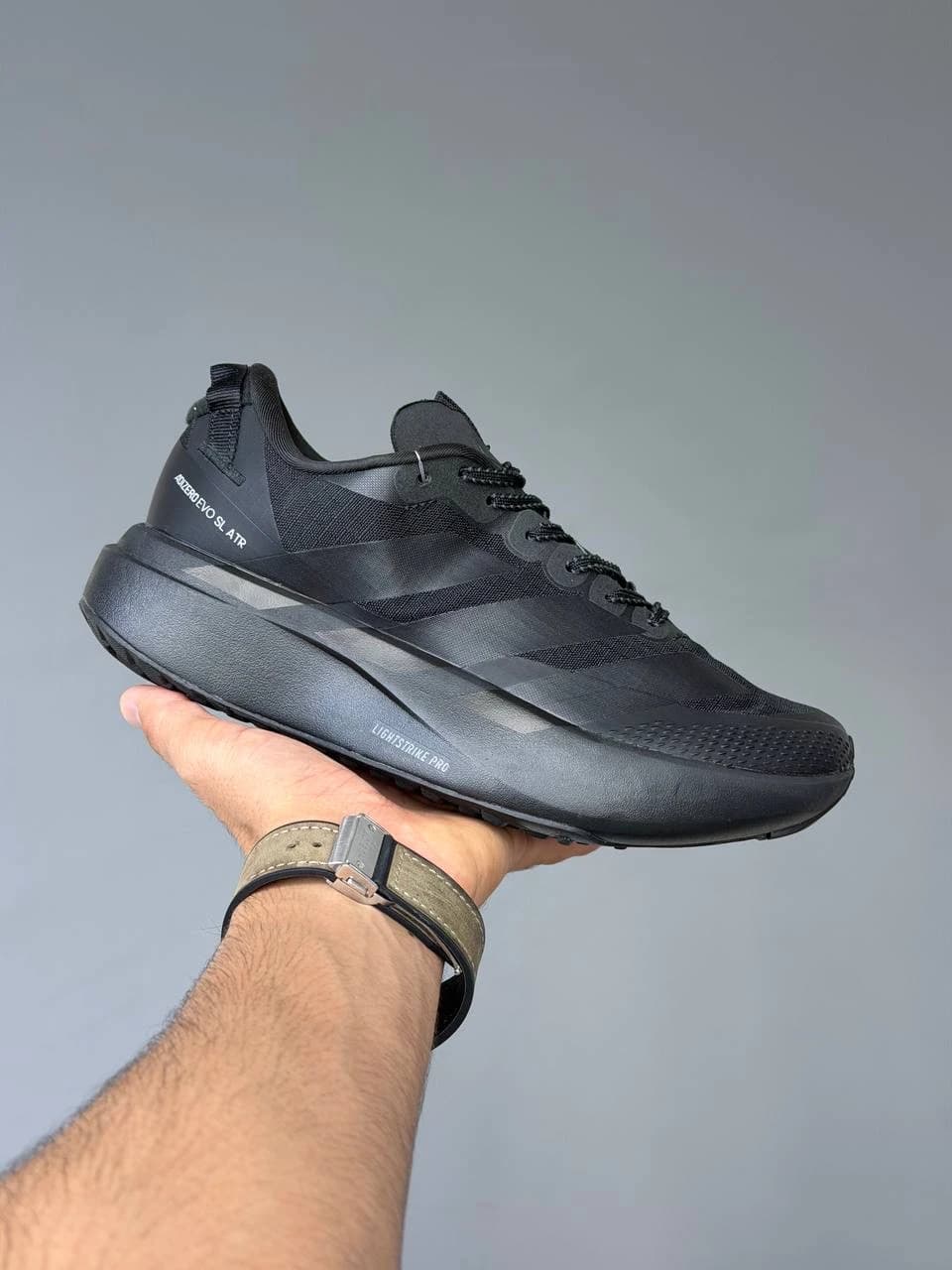کتونی آدیداس آدی زیرو اوو اس ال ای تی آر مشکی Adidas Adizero Evo Sl ATR Black — تصویر ۸