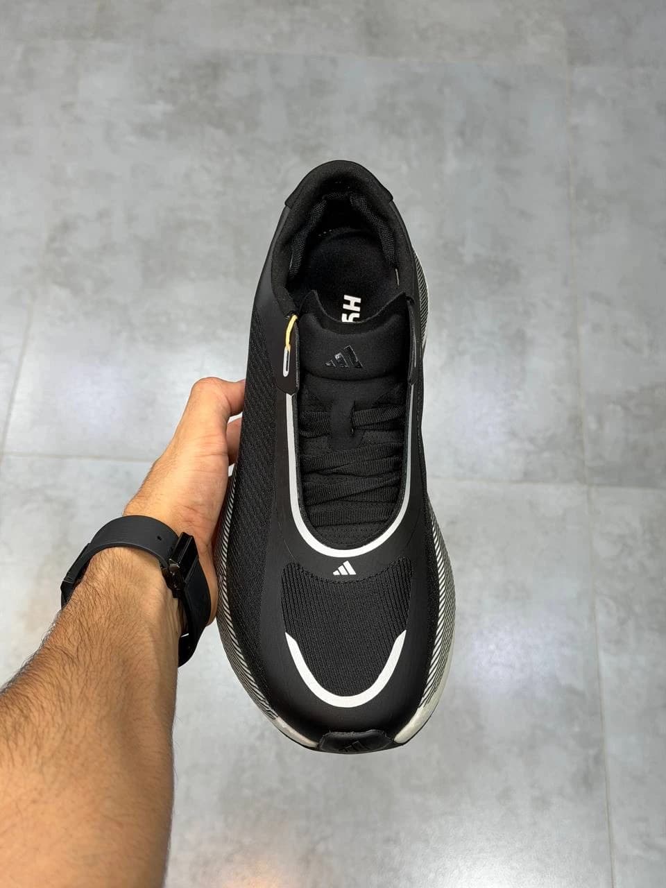 کتونی آدیداس هایپر بوست ادج مشکی سفید Adidas Hyperboost Edge Black White — تصویر ۳
