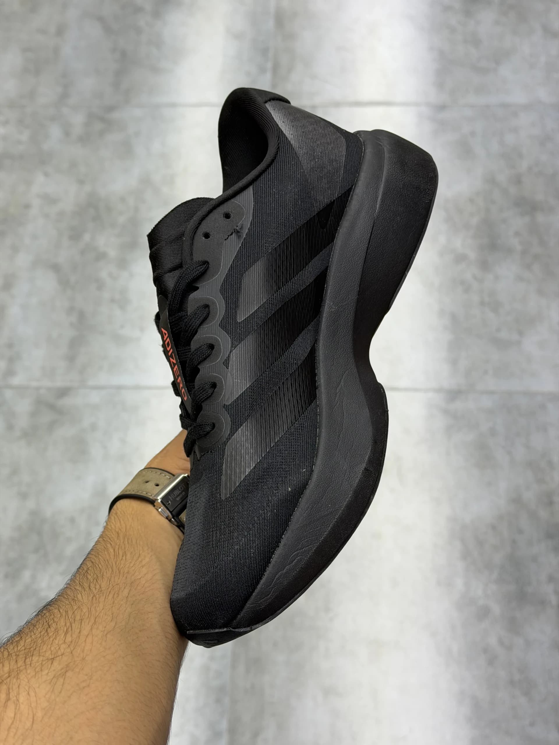 کتونی آدیداس آدیزیرو اوو اس ال مشکی Adidas Adizero Evo SL Black — تصویر ۴