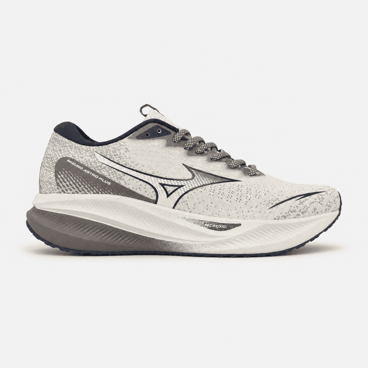 کتونی میزانو استرو پلاس سفید قهوه ای Mizuno Astro Plus Off White Brown