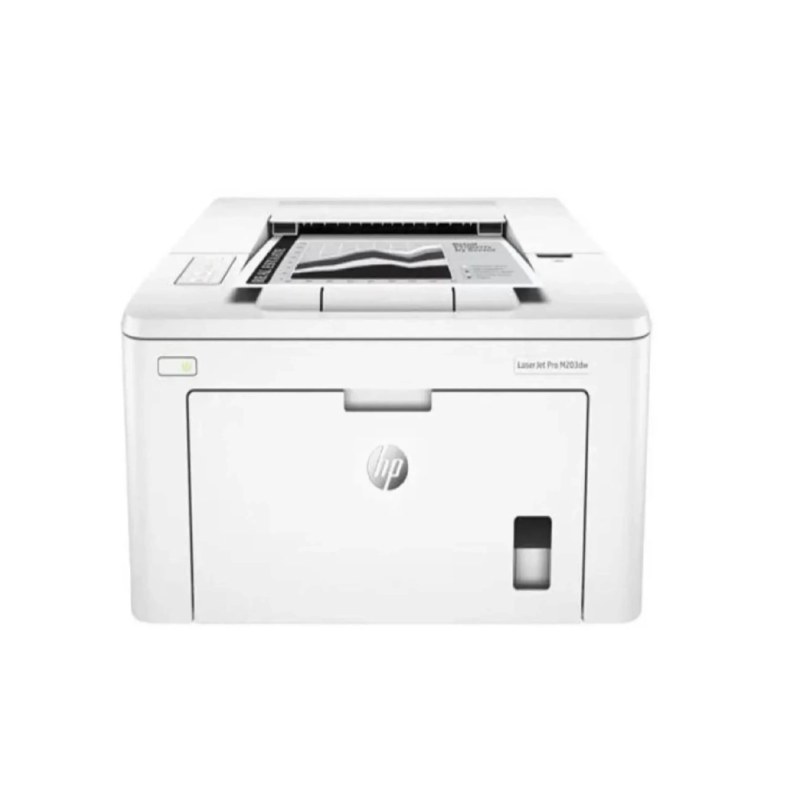 پرینتر لیزری اچ پی مدل HP LaserJet Pro 203DW استوک — تصویر ۳
