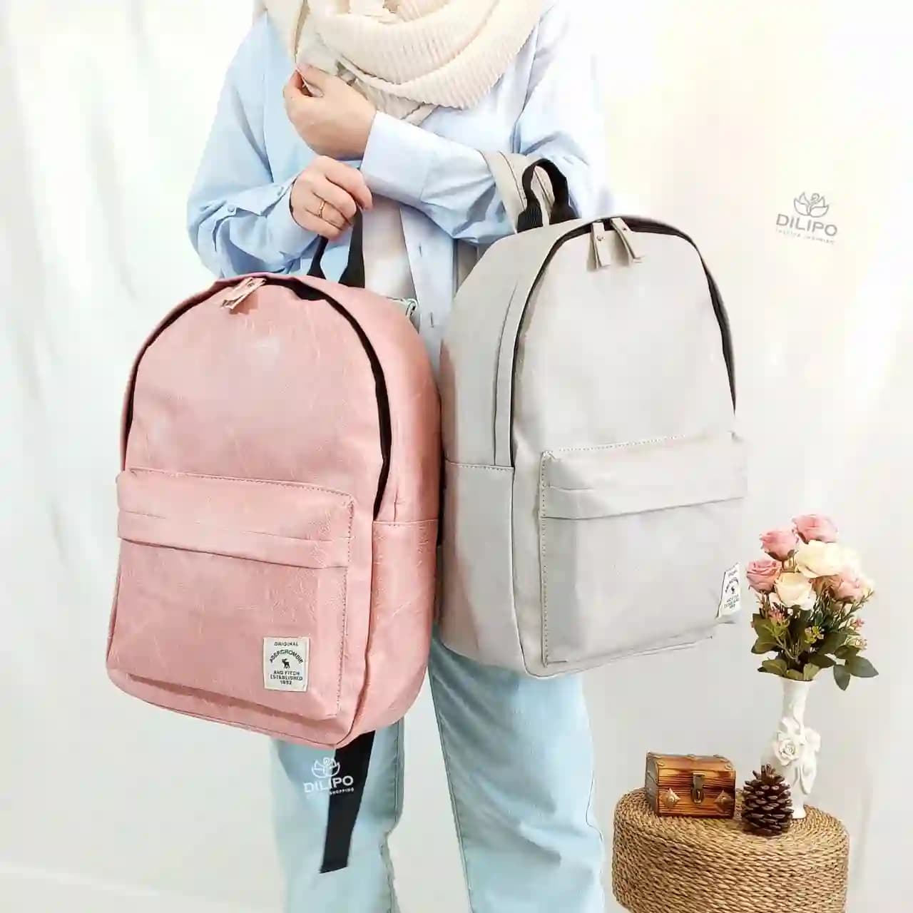 کوله پشتی چرم طرح ابرکرومبی 2368 — تصویر ۲