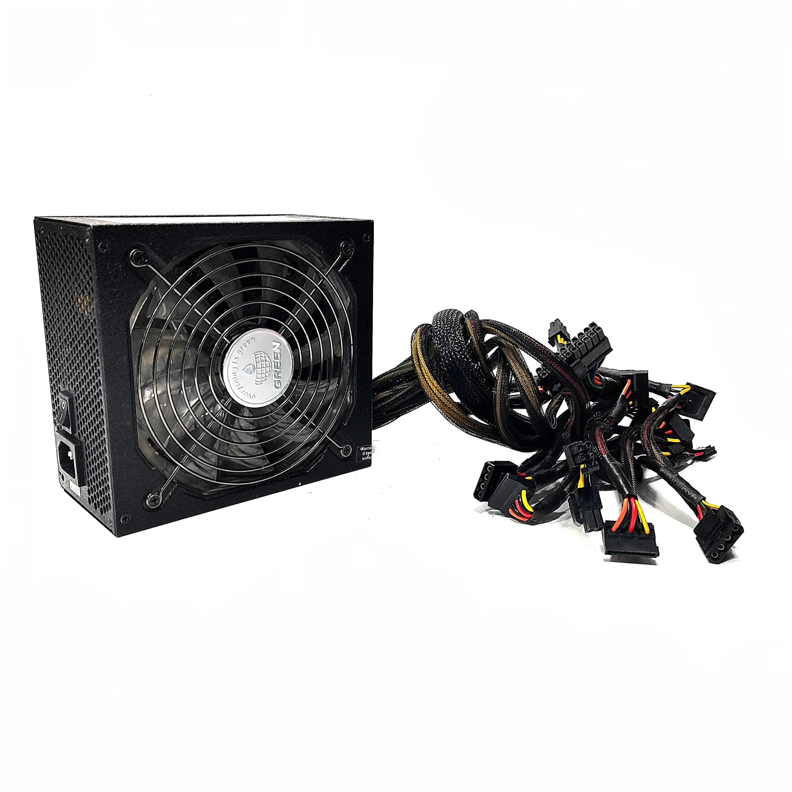 پاور 535w گرین مدل 80Plus-GP535B غیر ماژولار (استوک) — تصویر ۵