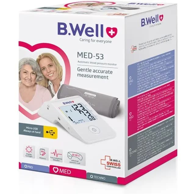 فشارسنج + آداپتور بی ول MED53 — تصویر ۵
