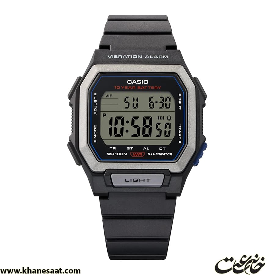 ساعت مچی کاسیو اصل مدل W-738H-1A — تصویر ۴