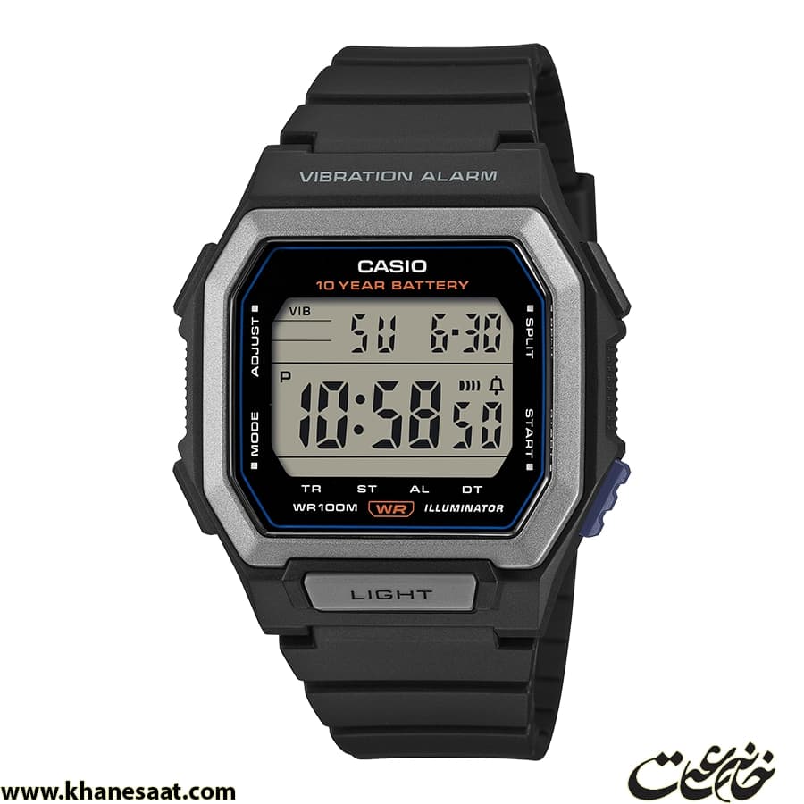 ساعت مچی کاسیو اصل مدل W-738H-1A — تصویر ۳