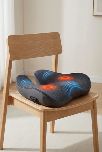 بالش نشیمن ماساژور دار گرمایشی گرین لاین Relieve Seat Cushion — تصویر ۳