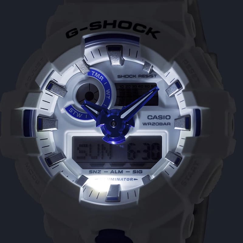 ساعت مچی کاسیو G-Shock اصل مدل GA-700HDS-7ADR — تصویر ۶