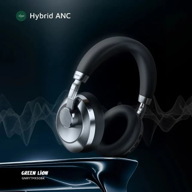 هدفون بیسیم گرین لاین مدل Rhythm X50 ANC — تصویر ۵